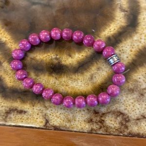 Purple bracelet